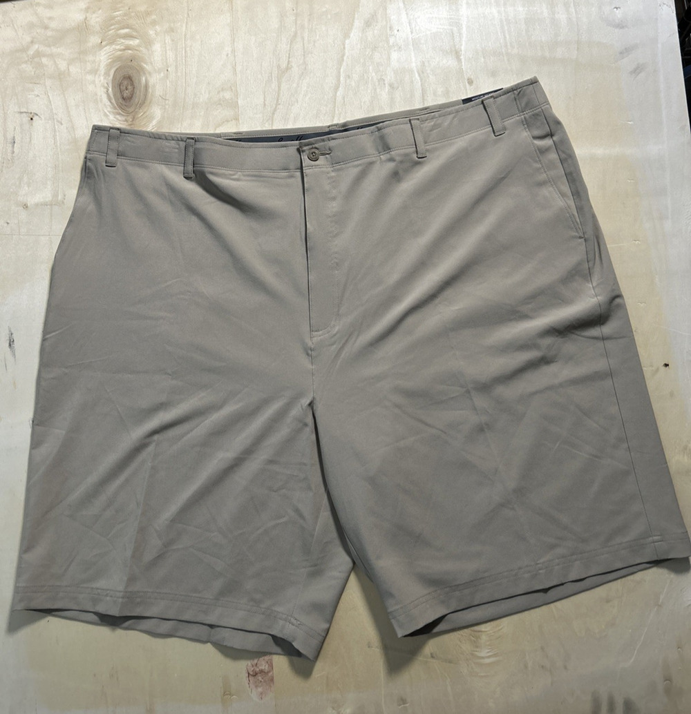 NEW Ben Hogan Performance Men's sz 50 Golf Shorts Chinchilla Tan BGBS7055 UPF 50